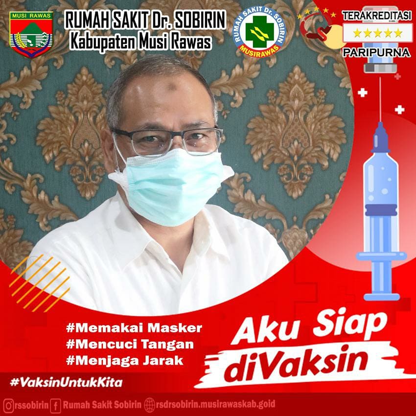 Bismillah. Rumah Sakit Dr. Sobirin Kabupaten Musi Rawas Siap Melaksanakan Vaksinasi Covid-19.